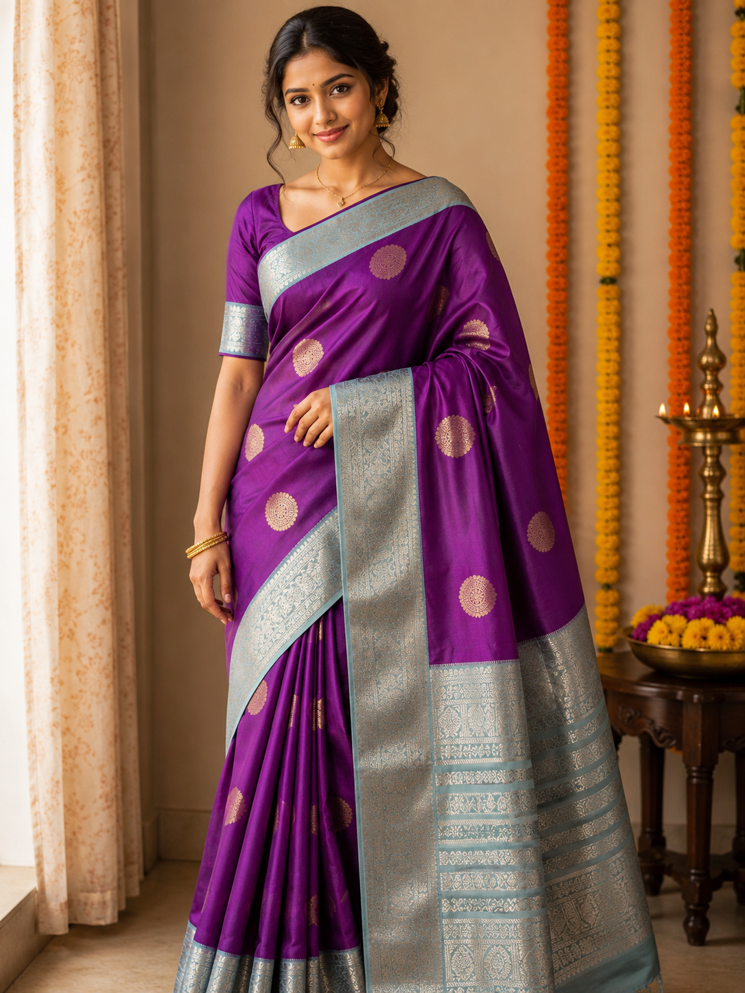 Pure Kanchipuram Silk Saree