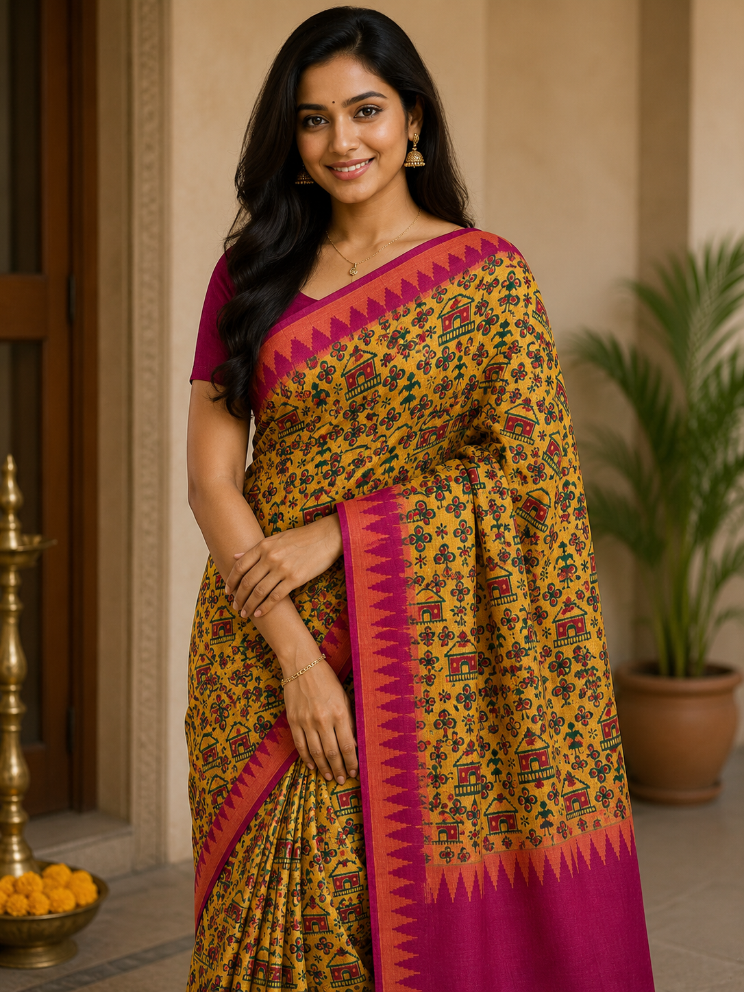 Pure Cotton Silk Saree