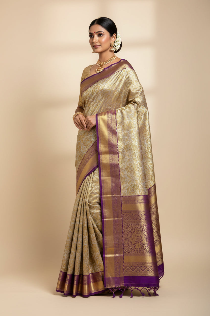 Pure Kanchipuram Silk Saree