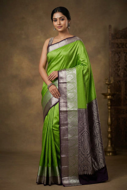 Kanchi Mix Silk Saree