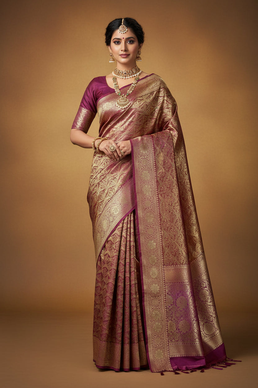 Pure Kanchipuram Silk Saree
