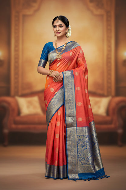 Pure Kanchipuram Silk Saree