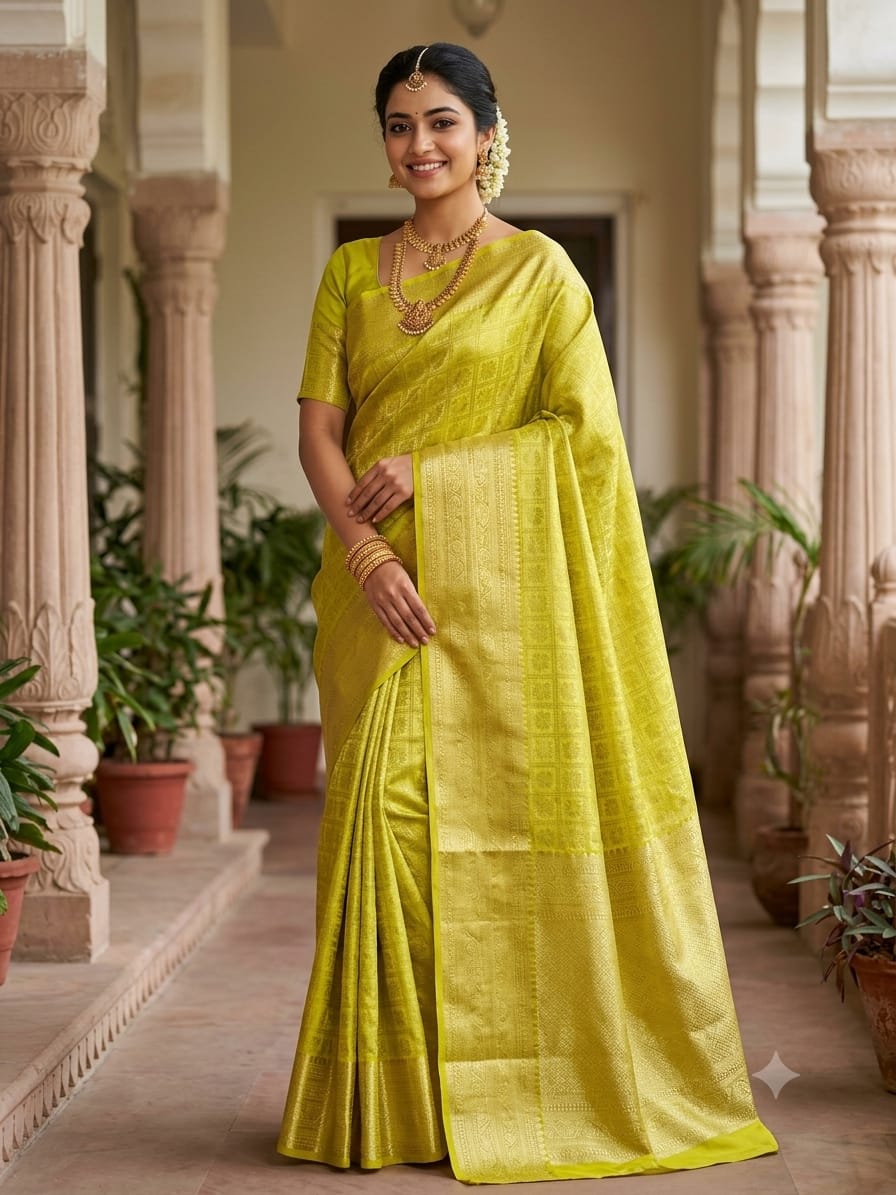Pure Kanchipuram Silk Saree