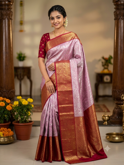 Pure Kanchipuram Silk Saree
