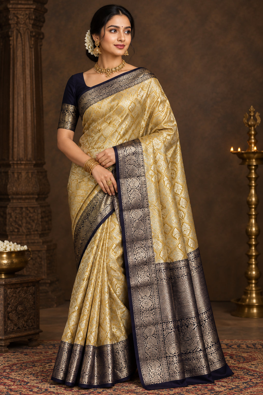 Pure Kanchipuram Silk Saree
