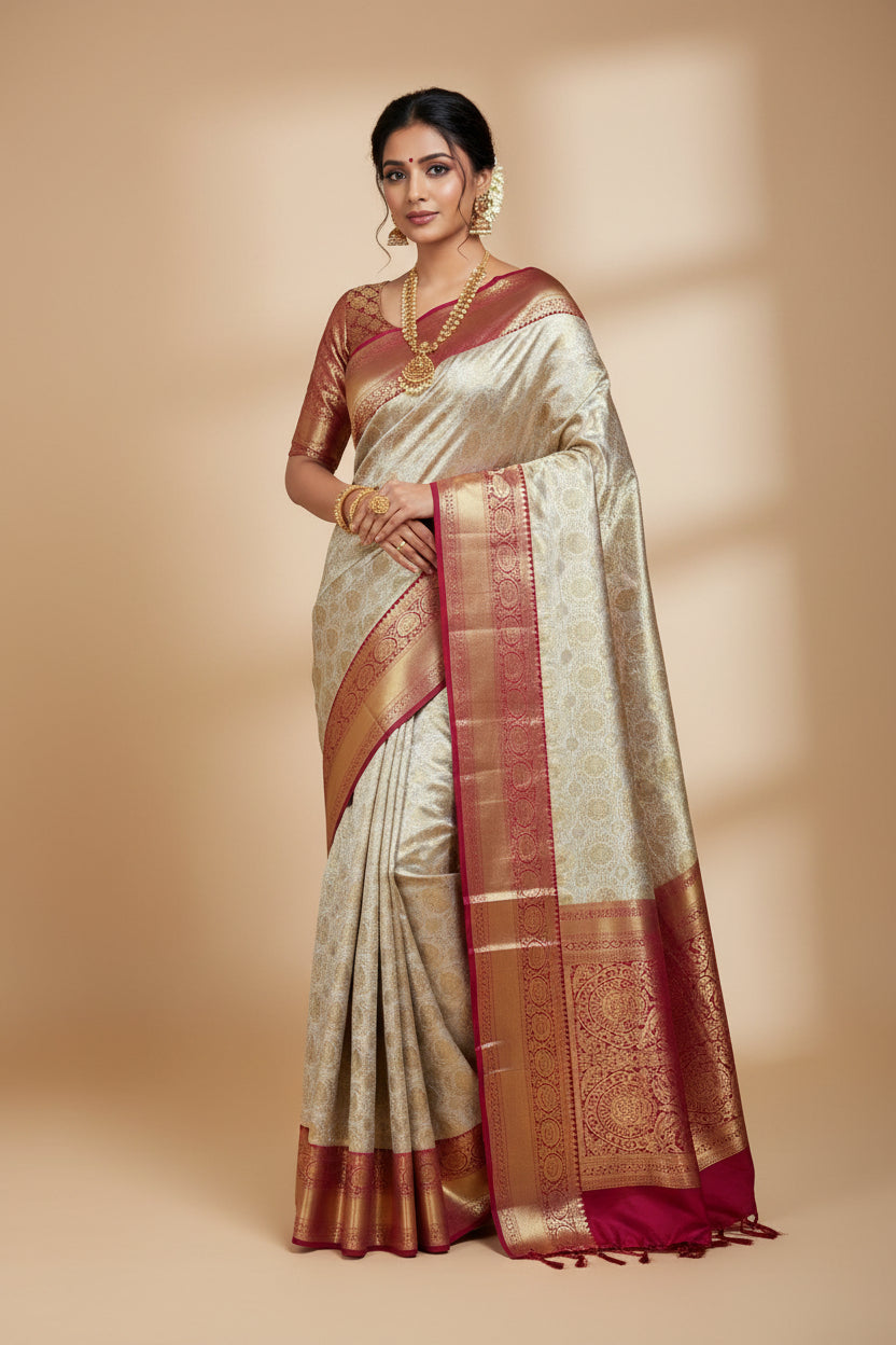 Pure Kanchipuram Silk Saree