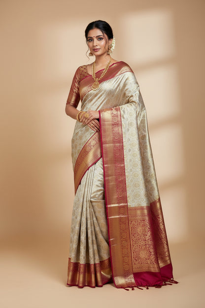 Pure Kanchipuram Silk Saree