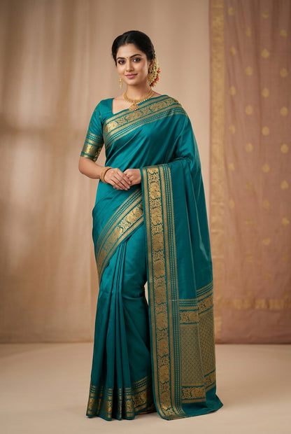 Pure Mysore Silk Saree.