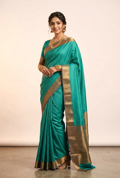 Kanchi Mix Silk Saree