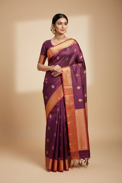 Pure Kanchipuram Silk Saree