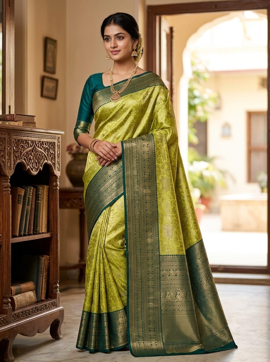 Pure Kanchipuram Silk Saree