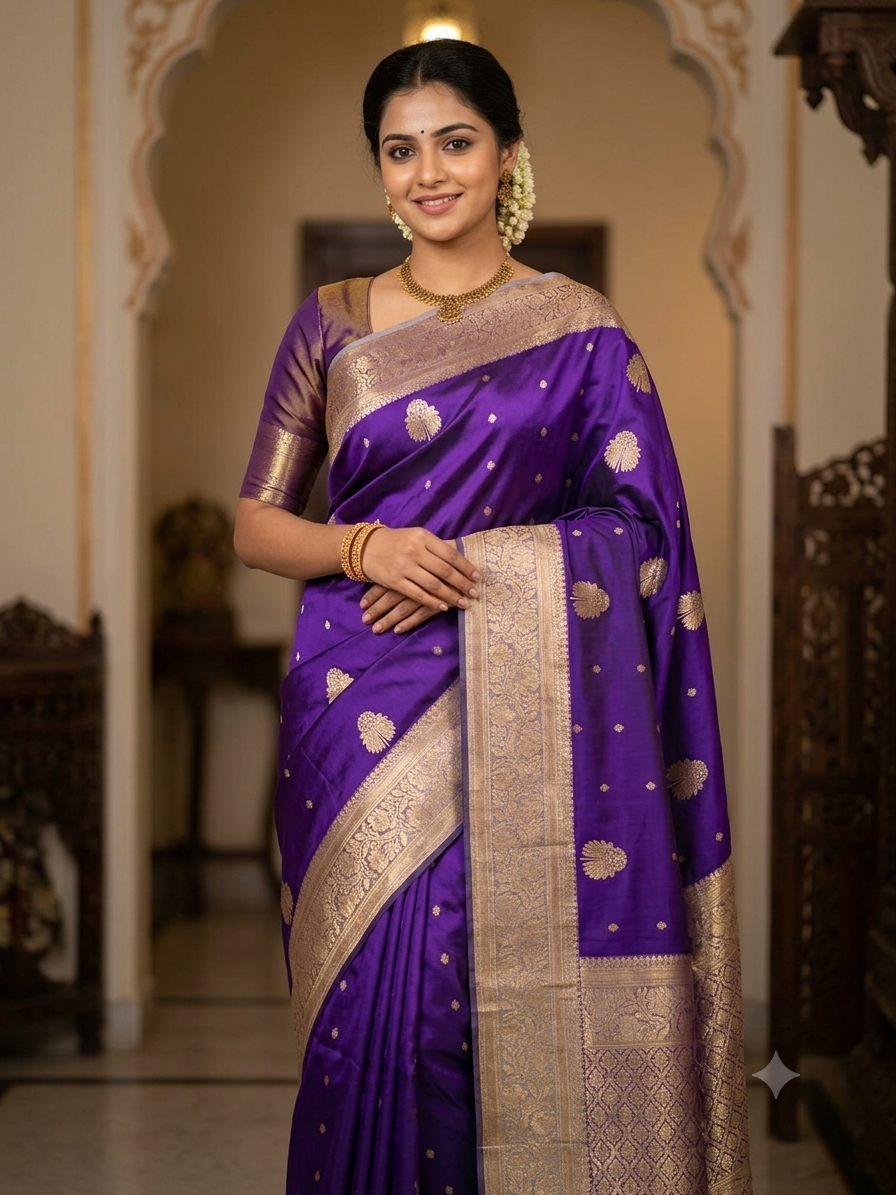 Pure Kanchipuram Silk Saree