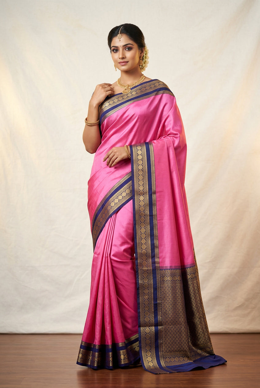 Pure Mysore Silk Saree.