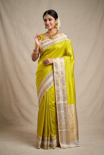 Pure Mysore Silk Saree.