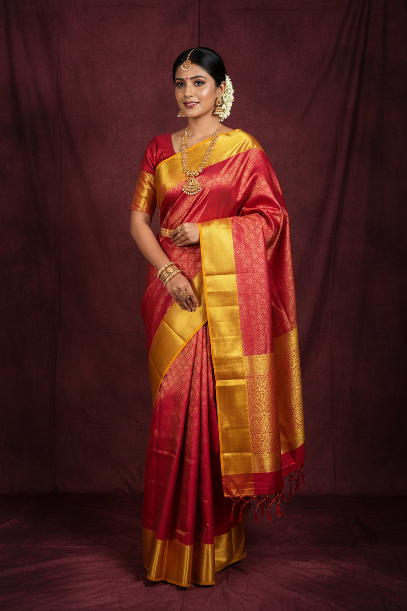 Pure Kanchipuram Silk Saree