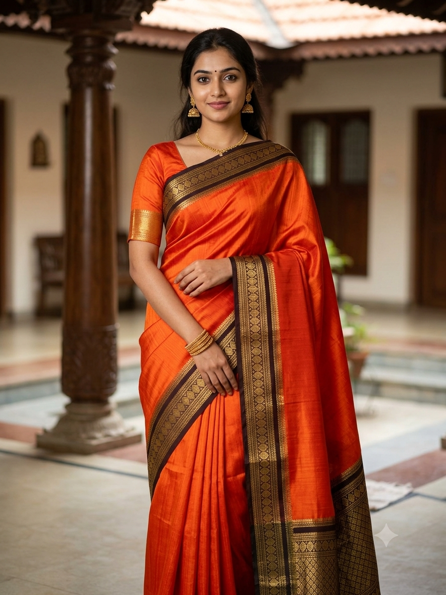 Pure Mysore Silk Saree.
