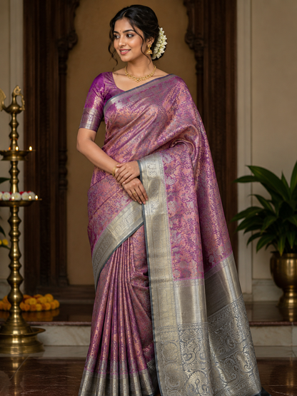 Pure Kanchipuram Silk Saree