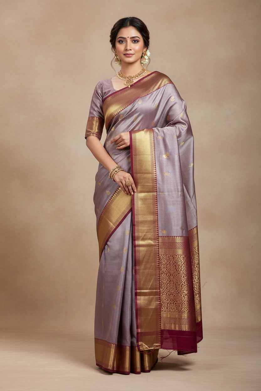 Kanchi Mix Silk Saree