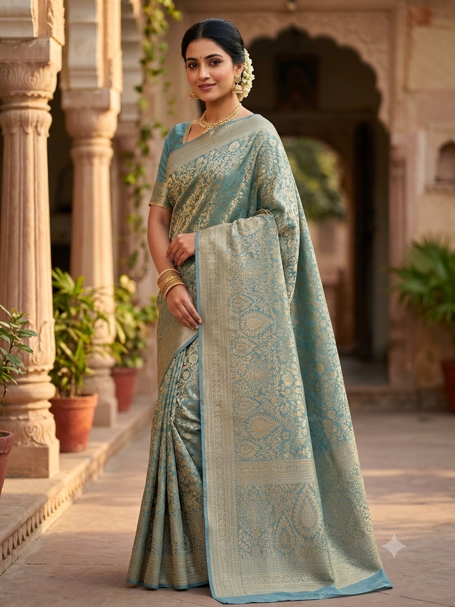 Pure Kanchipuram Silk Saree