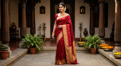 Pure Kanchipuram Silk Saree