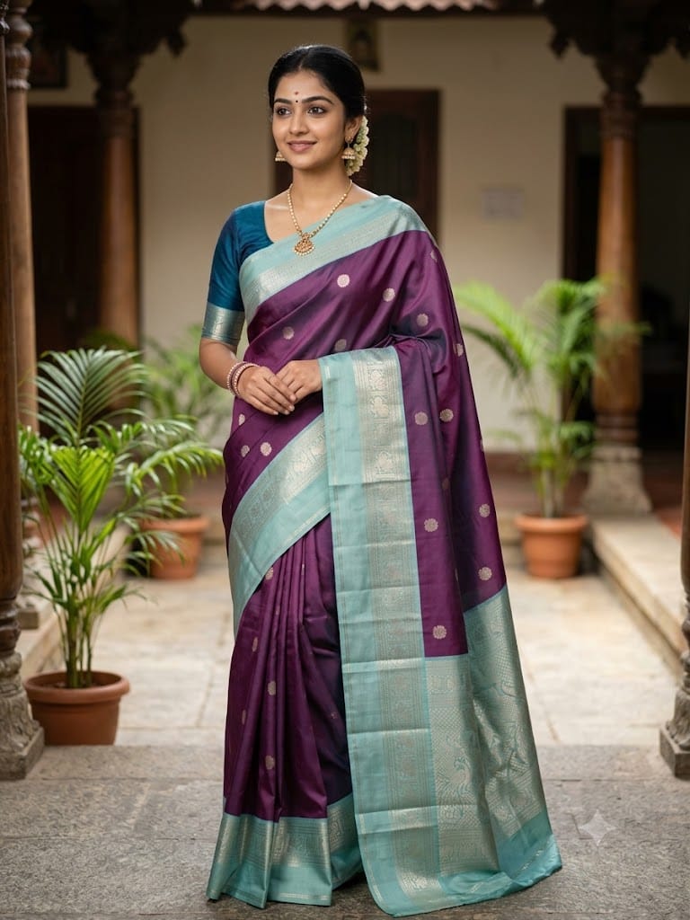 Pure Kanchipuram Silk Saree