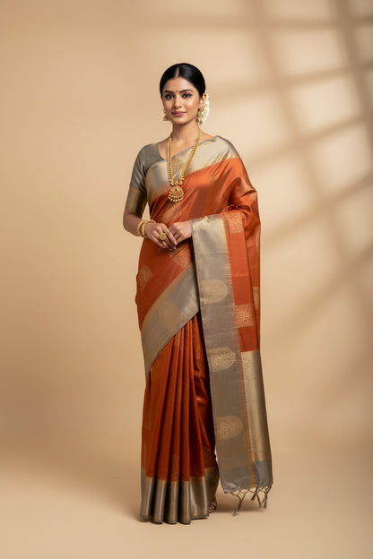 Kanchi Mix Silk Saree