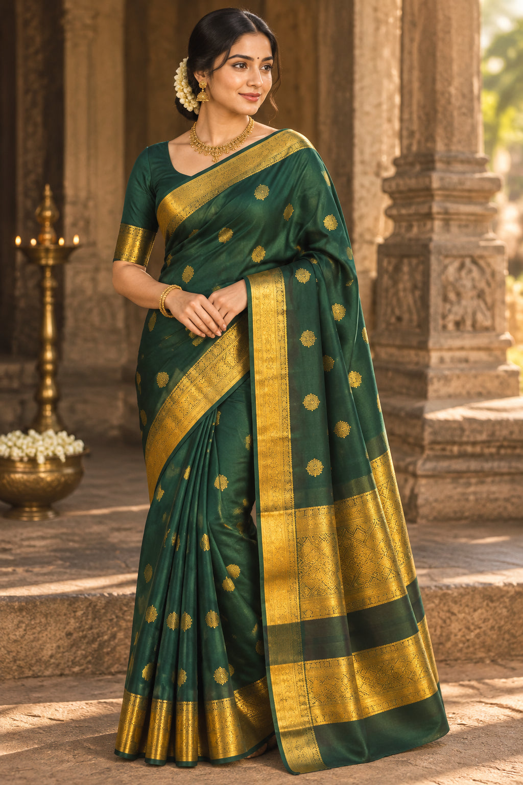 Pure Kanchipuram Silk Saree