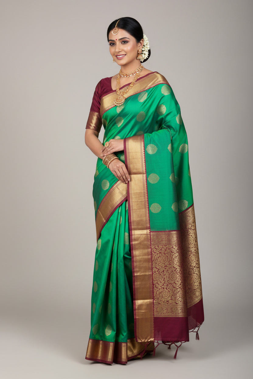 Pure Kanchipuram Silk Saree