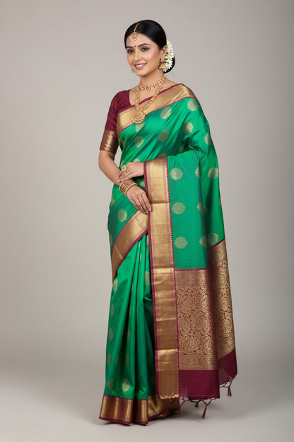 Pure Kanchipuram Silk Saree