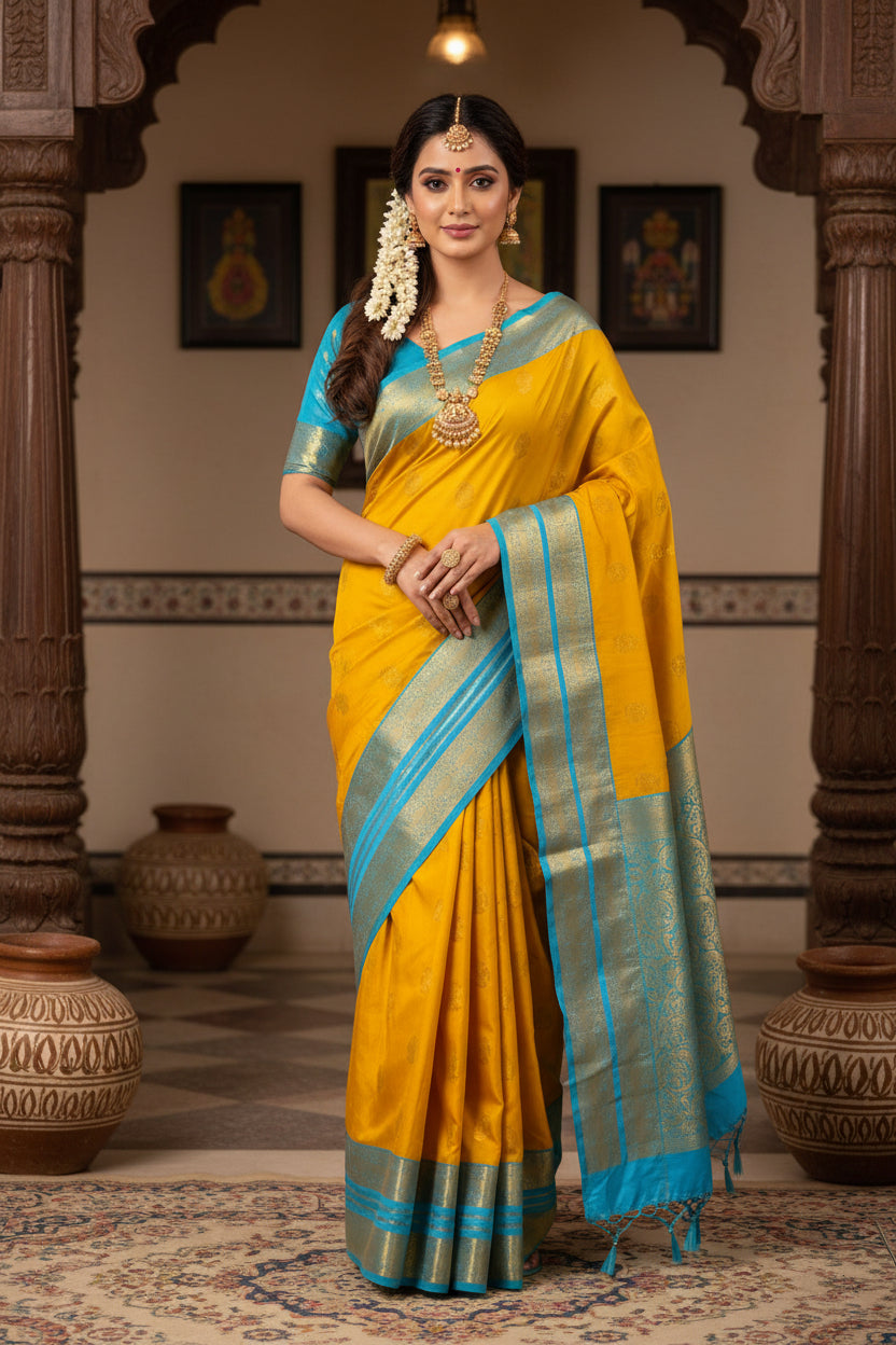 Pure Kanchipuram Silk Saree