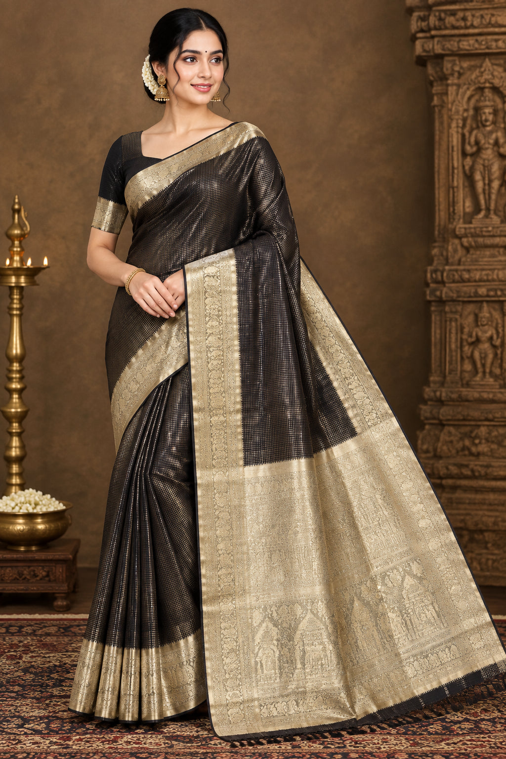 Pure Kanchipuram Silk Saree