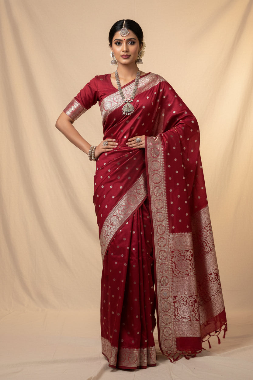 Artificial / Mix Crape Sarees