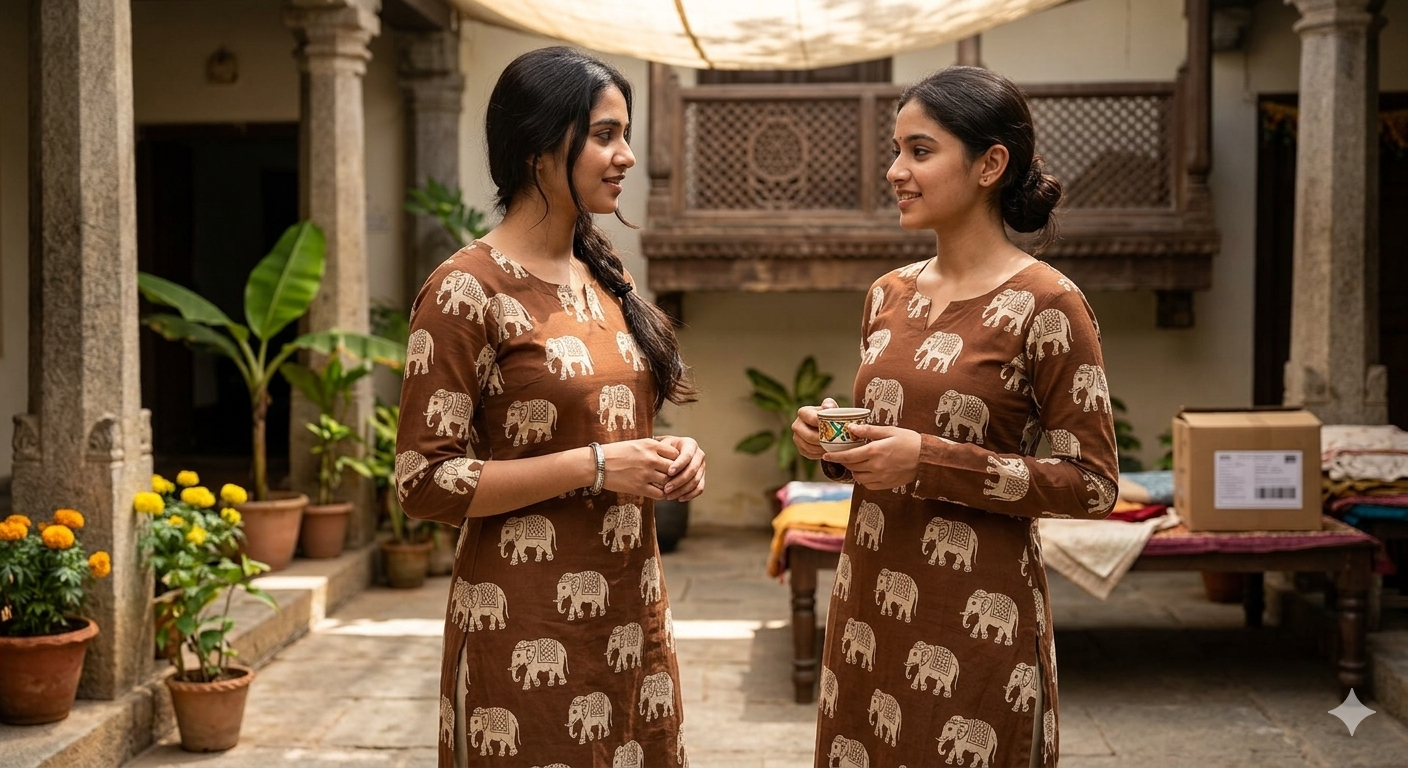 Buy Any 5 Kurti ( 200 Rs X 5 Pcs ) For 999/-