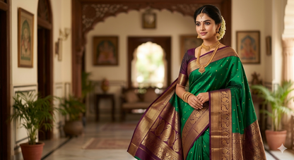 Pure Kanchipuram Silk Saree