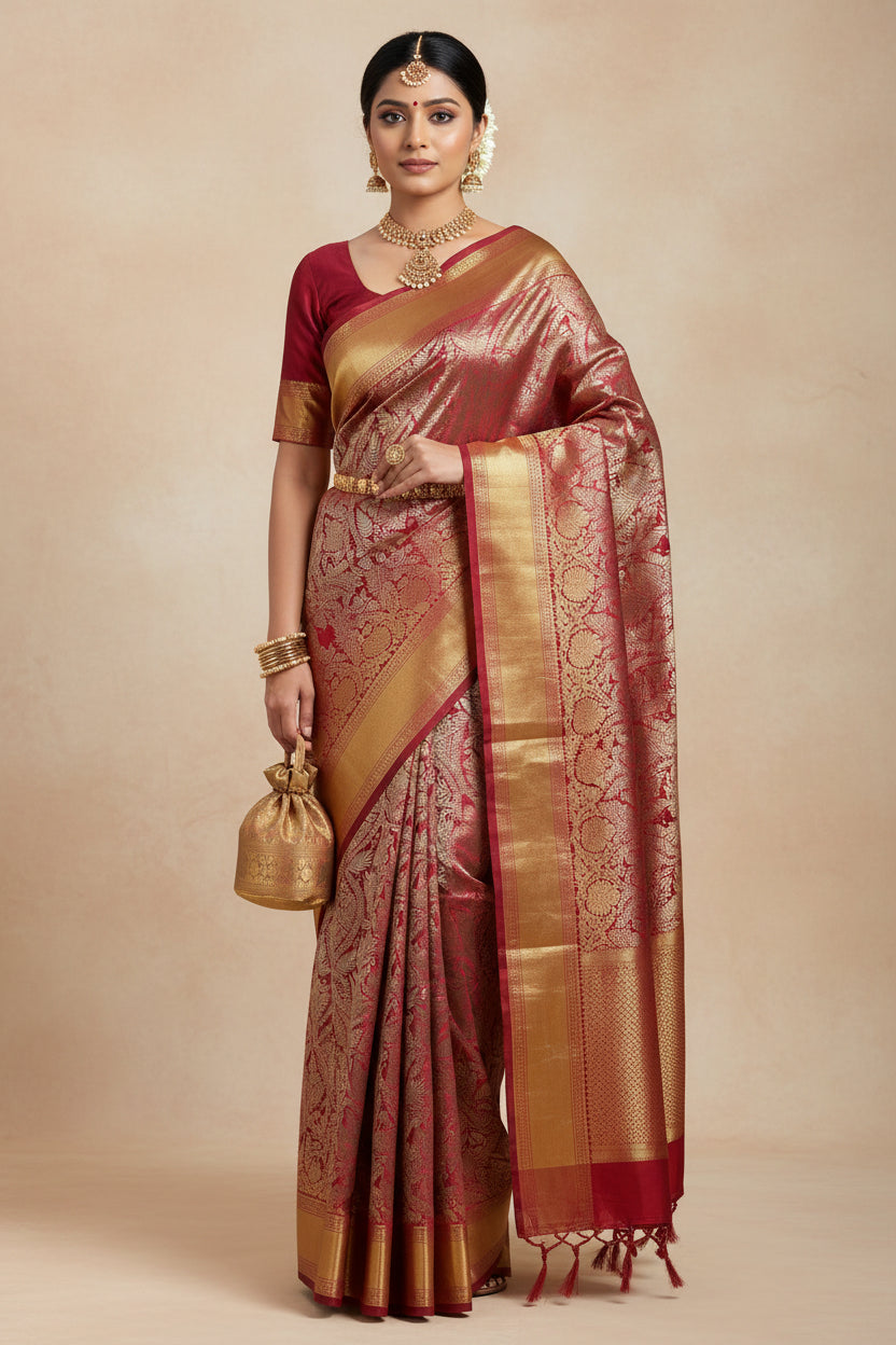 Pure Kanchipuram Silk Saree