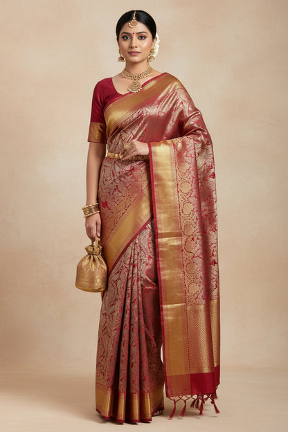 Pure Kanchipuram Silk Saree