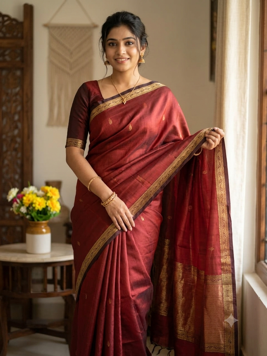 Kanchi Mix Silk Saree