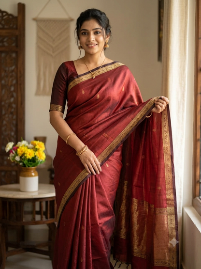 Kanchi Mix Silk Saree