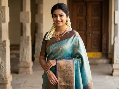 Kanchi Mix Silk Saree
