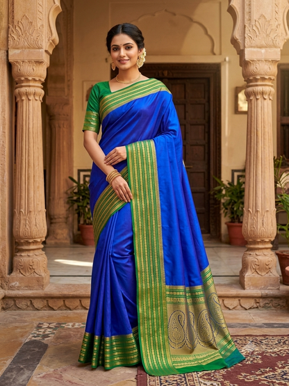 Pure Mysore Silk Saree ( 60 Grams )