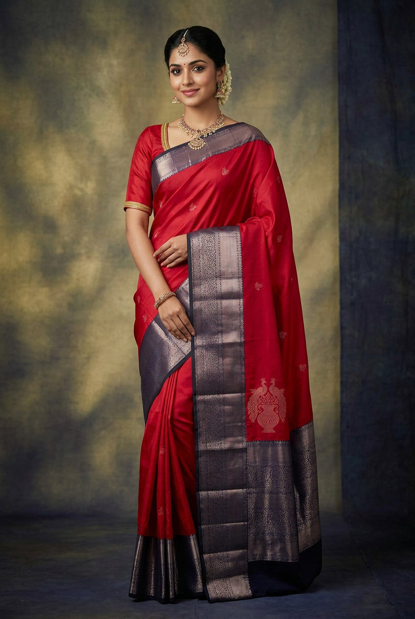 Kanchi Mix Silk Saree