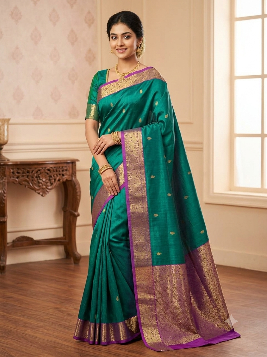 Pure Kanchipuram Silk Saree