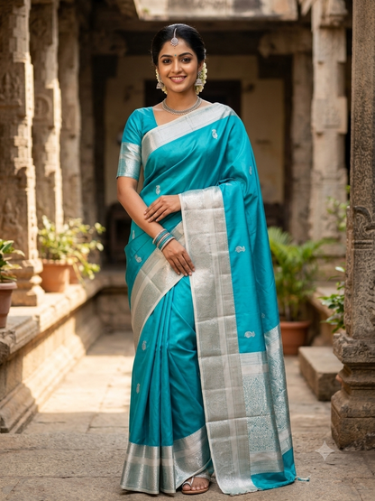 Pure Kanchipuram Silk Saree