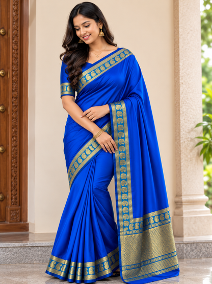 Artificial / Mix Crape Sarees