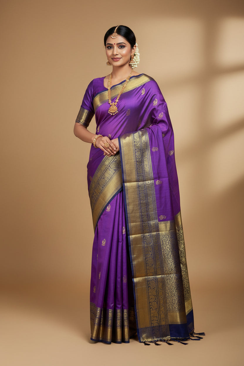 Pure Kanchipuram Silk Saree