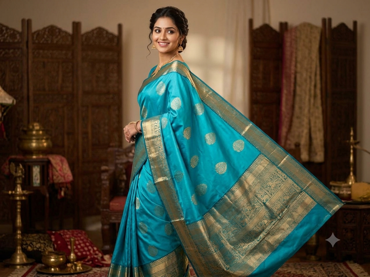 Pure Kanchipuram Silk Saree