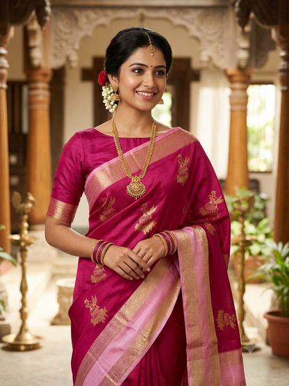 Pure Kanchipuram Silk Saree