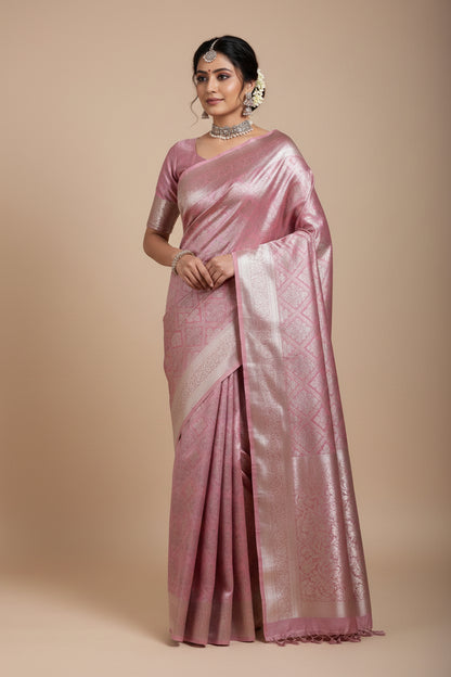 Kanchi Mix Silk Saree