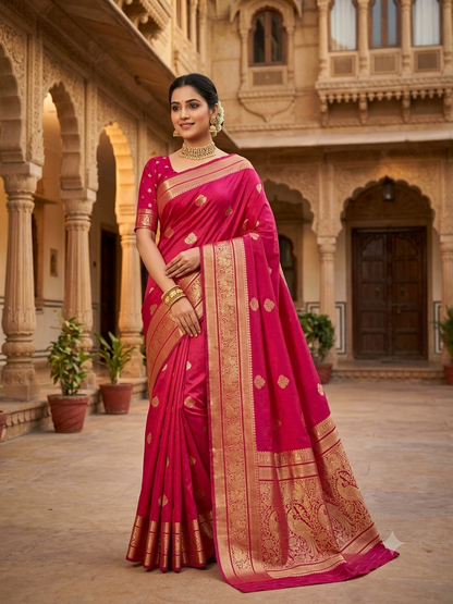 Kanchi Mix Silk Saree