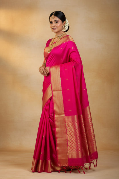 Kanchi Mix Silk Saree